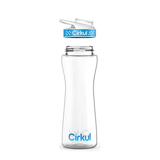 22oz. Plastic Bottle & Comfort Grip Lid