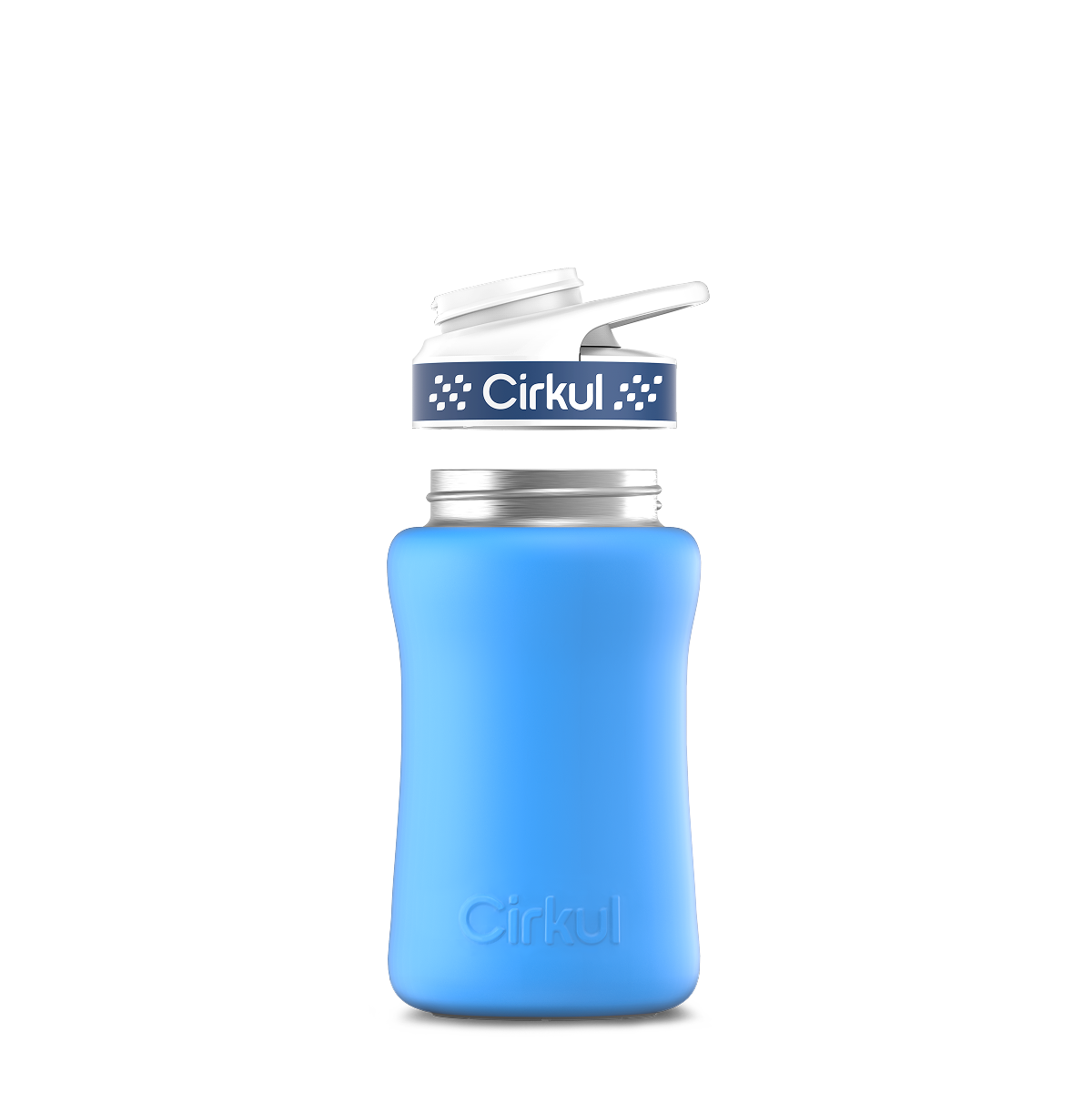 12oz. Stainless Steel Bottle & Comfort Grip Lid
