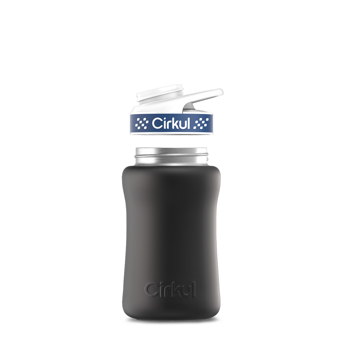 12oz. Stainless Steel Bottle & Comfort Grip Lid