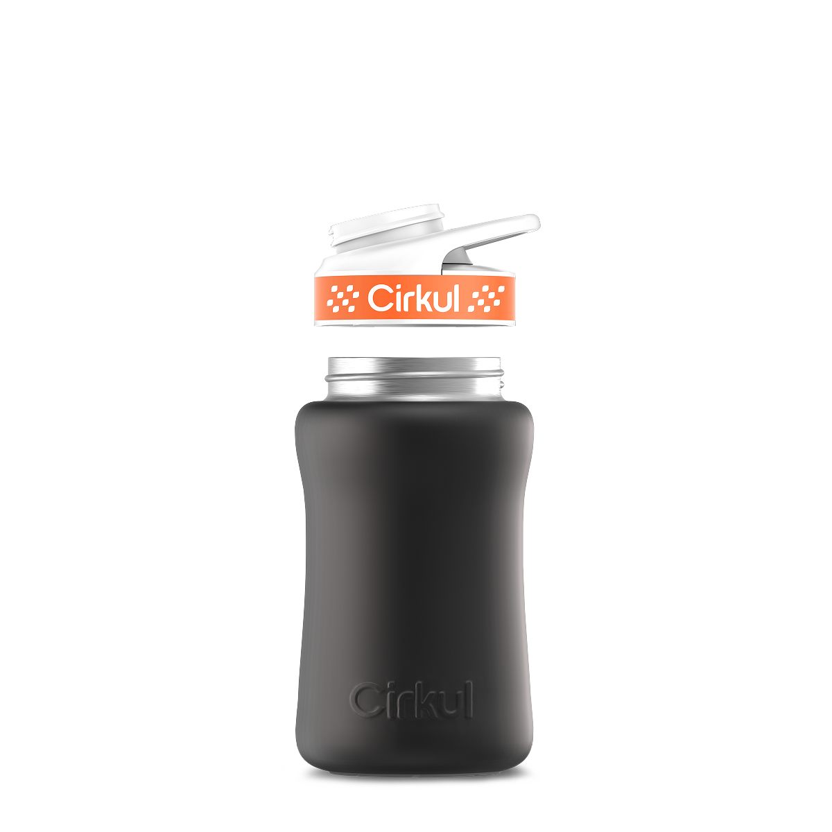 12oz. Stainless Steel Bottle & Comfort Grip Lid