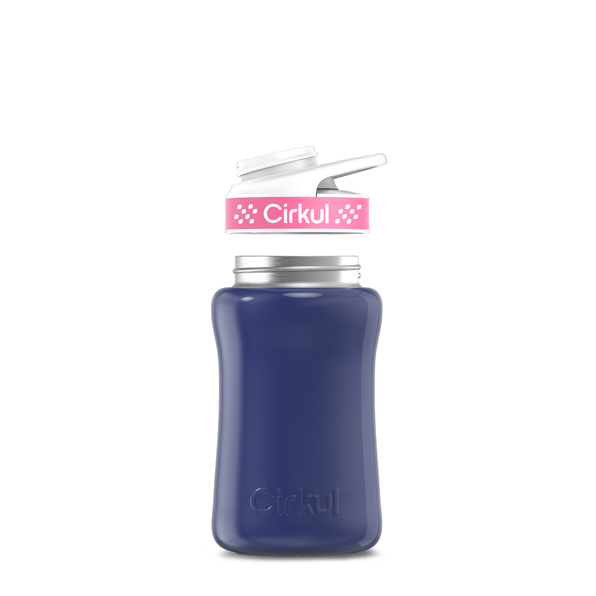 12oz. Stainless Steel Bottle & Comfort Grip Lid