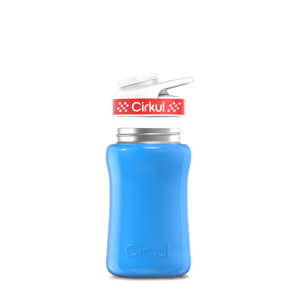 12oz. Stainless Steel Bottle & Comfort Grip Lid